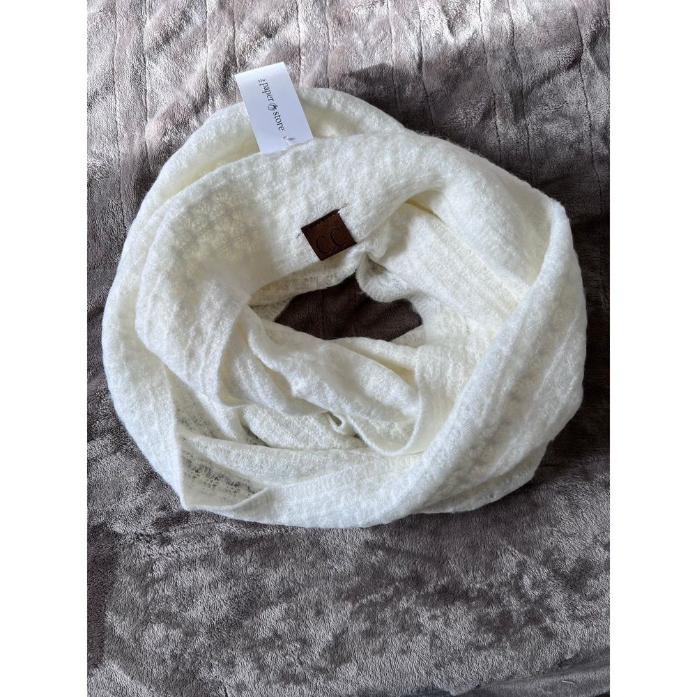 C.C infinity scarf winter ivory NWT